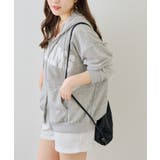 配色BIGロゴZIPパーカー | NICE CLAUP / OLIVE des OLIVE　OUTLET | 詳細画像47 