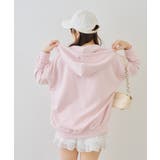 配色BIGロゴZIPパーカー | NICE CLAUP / OLIVE des OLIVE　OUTLET | 詳細画像58 