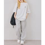 わちゃわちゃウサギ ビッグTシャツ | NICE CLAUP / OLIVE des OLIVE　OUTLET | 詳細画像4 