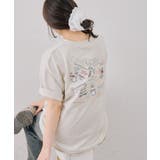 オートミール | わちゃわちゃウサギ ビッグTシャツ | NICE CLAUP / OLIVE des OLIVE　OUTLET
