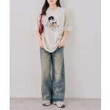 ニャンコ三姉妹 ビッグTシャツ | NICE CLAUP / OLIVE des OLIVE　OUTLET | 詳細画像20 