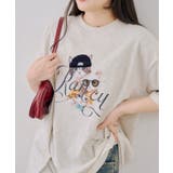 オートミール | ニャンコ三姉妹 ビッグTシャツ | NICE CLAUP / OLIVE des OLIVE　OUTLET