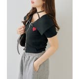 ラメテレコダブルジップトップス | NICE CLAUP / OLIVE des OLIVE　OUTLET | 詳細画像3 