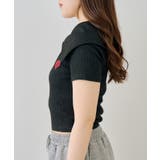 ラメテレコダブルジップトップス | NICE CLAUP / OLIVE des OLIVE　OUTLET | 詳細画像9 
