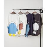 アニマル足尻モチーフTシャツ | NICE CLAUP / OLIVE des OLIVE　OUTLET | 詳細画像1 