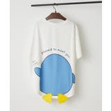 柄1 | アニマル足尻モチーフTシャツ | NICE CLAUP / OLIVE des OLIVE　OUTLET