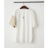 アニマルひょっこりTシャツ | NICE CLAUP / OLIVE des OLIVE　OUTLET | 詳細画像3 