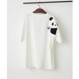 柄2 | アニマルひょっこりTシャツ | NICE CLAUP / OLIVE des OLIVE　OUTLET