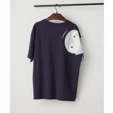 柄3 | アニマルひょっこりTシャツ | NICE CLAUP / OLIVE des OLIVE　OUTLET