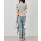 【セットアイテム】半袖カーディガン＆裾レースキャミ | NICE CLAUP / OLIVE des OLIVE　OUTLET | 詳細画像7 