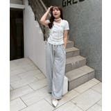 ドット裾レースプルオーバー | NICE CLAUP / OLIVE des OLIVE　OUTLET | 詳細画像5 