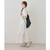 お花×ラインストーンBIGTシャツ | NICE CLAUP / OLIVE des OLIVE　OUTLET | 詳細画像4 