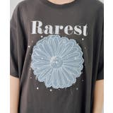 お花×ラインストーンBIGTシャツ | NICE CLAUP / OLIVE des OLIVE　OUTLET | 詳細画像10 