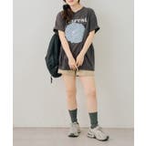 お花×ラインストーンBIGTシャツ | NICE CLAUP / OLIVE des OLIVE　OUTLET | 詳細画像17 