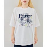 お花×ラインストーンBIGTシャツ | NICE CLAUP / OLIVE des OLIVE　OUTLET | 詳細画像23 