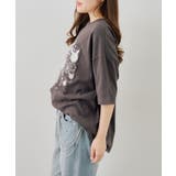 お花×ラインストーンBIGTシャツ | NICE CLAUP / OLIVE des OLIVE　OUTLET | 詳細画像36 