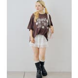 お花×ラインストーンBIGTシャツ | NICE CLAUP / OLIVE des OLIVE　OUTLET | 詳細画像42 