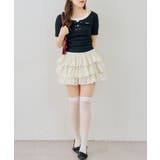 レースアップレイヤード風プルオーバー | NICE CLAUP / OLIVE des OLIVE OUTLET | 詳細画像5