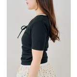 レースアップレイヤード風プルオーバー | NICE CLAUP / OLIVE des OLIVE OUTLET | 詳細画像8