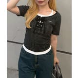 レースアップレイヤード風プルオーバー | NICE CLAUP / OLIVE des OLIVE OUTLET | 詳細画像22