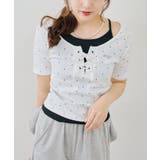 レースアップレイヤード風プルオーバー | NICE CLAUP / OLIVE des OLIVE OUTLET | 詳細画像29