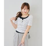 レースアップレイヤード風プルオーバー | NICE CLAUP / OLIVE des OLIVE OUTLET | 詳細画像30