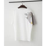 柄2 | 【人気シリーズ】アニマルショルダーTシャツ | NICE CLAUP / OLIVE des OLIVE OUTLET