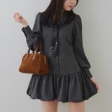 ネクタイ付裾バルーンミニワンピース | RMAF　NICE CLAUP / OLIVE des OLIVE | 詳細画像10 