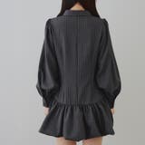 ネクタイ付裾バルーンミニワンピース | RMAF　NICE CLAUP / OLIVE des OLIVE | 詳細画像20 