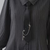 ネクタイ付裾バルーンミニワンピース | RMAF　NICE CLAUP / OLIVE des OLIVE | 詳細画像22 