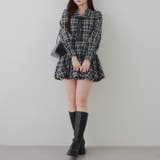 ネクタイ付裾バルーンミニワンピース | RMAF　NICE CLAUP / OLIVE des OLIVE | 詳細画像6 