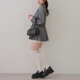 ベルト付シャツミニワンピース | RMAF　NICE CLAUP / OLIVE des OLIVE | 詳細画像7 