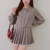 ベルト付シャツミニワンピース | RMAF　NICE CLAUP / OLIVE des OLIVE | 詳細画像9 