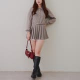 ベルト付シャツミニワンピース | RMAF　NICE CLAUP / OLIVE des OLIVE | 詳細画像13 