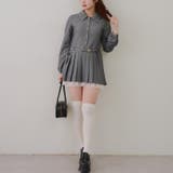 ベルト付シャツミニワンピース | RMAF　NICE CLAUP / OLIVE des OLIVE | 詳細画像6 