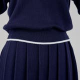 【セットアップ】ダブル衿ポロ&ミニプリーツスカート | NICE CLAUP / OLIVE des OLIVE　OUTLET | 詳細画像43 