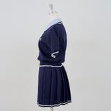 【セットアップ】ダブル衿ポロ&ミニプリーツスカート | NICE CLAUP / OLIVE des OLIVE　OUTLET | 詳細画像45 