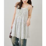 柄2 | ティアードチュニックワンピース | RMAF NICE CLAUP / OLIVE des OLIVE
