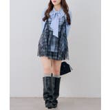 脇ギャザーチュニックワンピース | RMAF　NICE CLAUP / OLIVE des OLIVE | 詳細画像7 