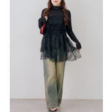 脇ギャザーチュニックワンピース | RMAF　NICE CLAUP / OLIVE des OLIVE | 詳細画像18 