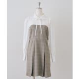 チェック | ドッキングミニワンピース | RMAF NICE CLAUP / OLIVE des OLIVE
