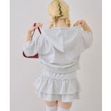 【セットアップ】半袖ジップスウェット+ティアードミニスカート | NICE CLAUP / OLIVE des OLIVE　OUTLET | 詳細画像28 