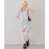 【セットアップ】半袖ジップスウェット+ティアードミニスカート | NICE CLAUP / OLIVE des OLIVE　OUTLET | 詳細画像30 