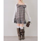 ブラウン | 【セットアイテム】ボレロ+リボンキャミワンピース | NICE CLAUP / OLIVE des OLIVE　OUTLET