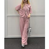 ピンク | 【セットアップ】キラキラパーカー空港コーデ | NICE CLAUP / OLIVE des OLIVE OUTLET