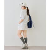 【セットアイテム】BIGロゴTシャツ+ショートパンツ | NICE CLAUP / OLIVE des OLIVE　OUTLET | 詳細画像6 