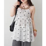 【レイヤードコーデに】サイドリボンキャミチュニック | NICE CLAUP / OLIVE des OLIVE　OUTLET | 詳細画像3 