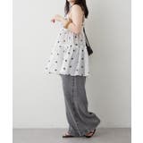 【レイヤードコーデに】サイドリボンキャミチュニック | NICE CLAUP / OLIVE des OLIVE　OUTLET | 詳細画像4 