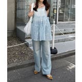 【レイヤードコーデに】サイドリボンキャミチュニック | NICE CLAUP / OLIVE des OLIVE　OUTLET | 詳細画像27 