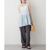 【レイヤードコーデに】サイドリボンキャミチュニック | NICE CLAUP / OLIVE des OLIVE　OUTLET | 詳細画像32 